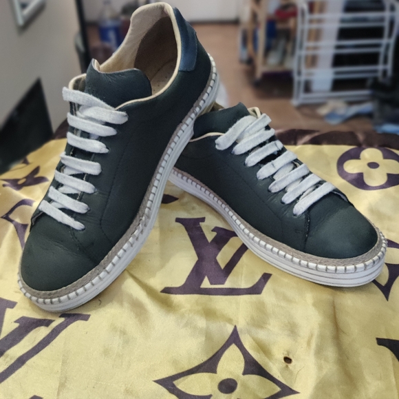 Hogan blue nubuk sneakers - Picture 4 of 10